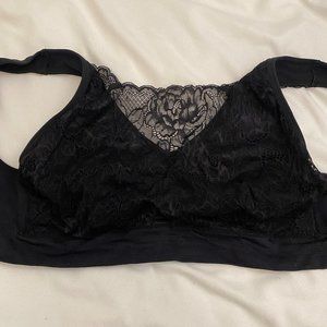 Black Lace Bra Breezie Size MEDIUM
